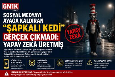 Sosyal medyayı ayağa kaldıran “Şapkalı Kedi” gerçek çıkmadı: Yapay zekâ üretmiş