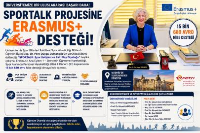 SPORTALK projesine Erasmus+ desteği: Spor iletişimi ve fair play için Madrid yolculuğu