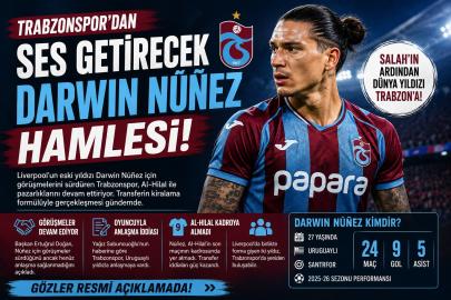 Trabzonspor’dan ses getirecek Darwin Núñez hamlesi
