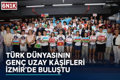 Türk dünyasının genç uzay kâşifleri İzmir’de buluştu