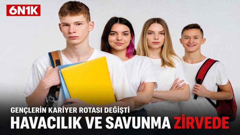 Üniversite öğrencilerinin kariyer rotası değişti: Havacılık ve savunma zirvede