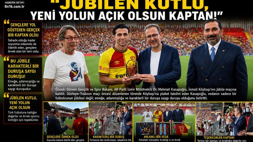 “Yeni Yolun Açık Olsun Kaptan!”