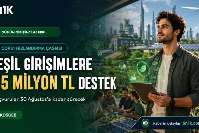 Yeşil Girişimlere 6,5 Milyon Liralık COP31 Desteği