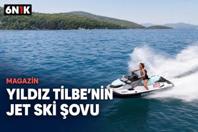 Yıldız Tilbe’nin jet ski şovu sosyal medyayı salladı