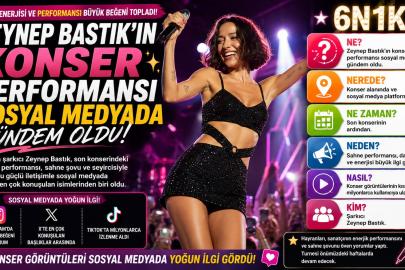 Zeynep Bastık’ın Konser Performansı Sosyal Medyada Gündem Oldu