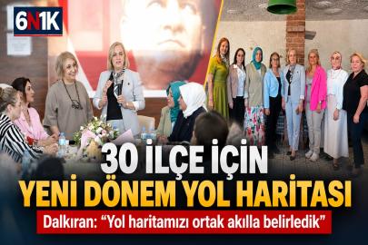 AK Parti İzmir Kadın Kolları 30 ilçenin yeni dönem yol haritasını belirledi