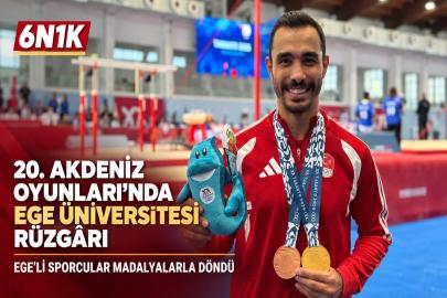 Akdeniz Oyunları’nda Ege Üniversitesi’nden 4 madalya