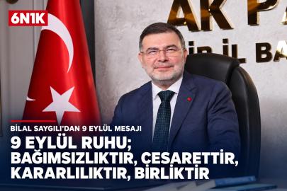 Bilal Saygılı’dan 9 Eylül mesajı: “İzmir için aynı kararlılıkla çalışacağız”