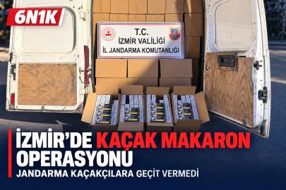 Bornova’da 2,6 Milyon Kaçak Makaron Ele Geçirildi