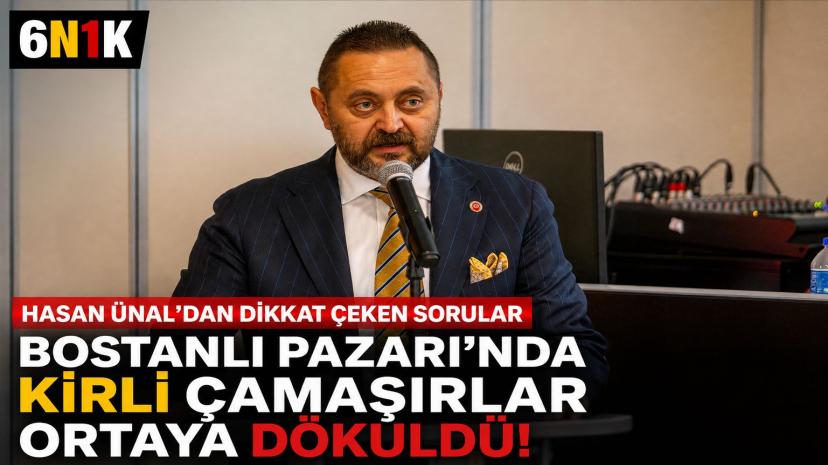 Bostanlı Pazarı’nda kirli çamaşırlar ortaya döküldü!