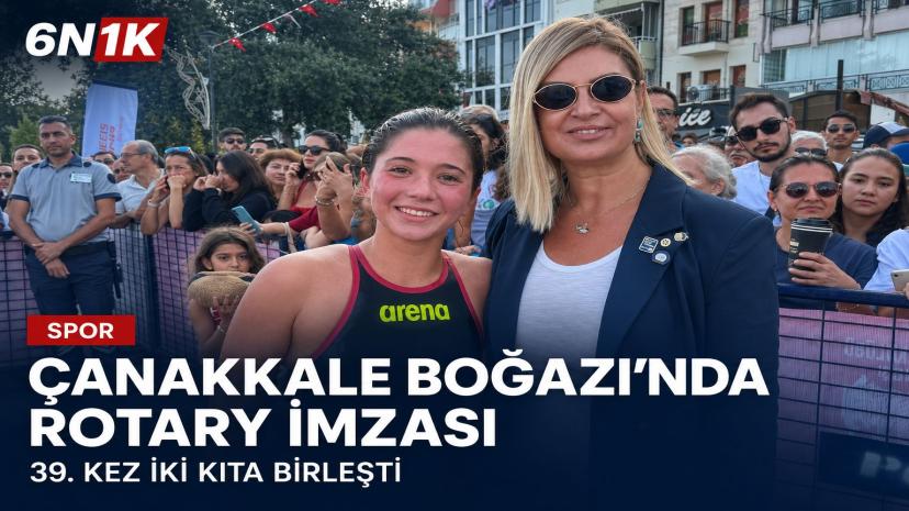 Çanakkale Boğazı’nda 39. kez iki kıta kulaçlarla birleşti