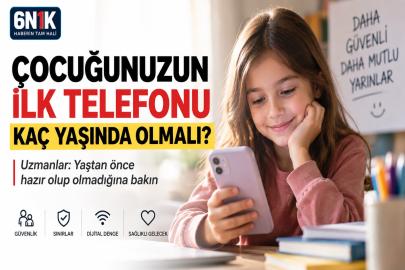 ÇOCUĞUNUZUN İLK TELEFONU KAÇ YAŞINDA OLMALI?