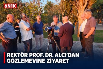 Ege Üniversitesi Gözlemevi’nde Bilimsel Çalışmalar İncelendi