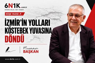 İzmir’in Yolları Köstebek Yuvasına Döndü