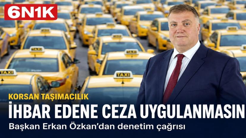 İzmirli Taksicilerden Korsan Taşımacılıkta Ceza Düzenlemesi Talebi