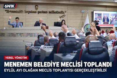 Menemen’de vefa kararı: Tahir Şahin’in adı iki noktada yaşatılacak