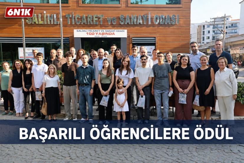 Salihli TSO’dan başarılı öğrencilere ödül