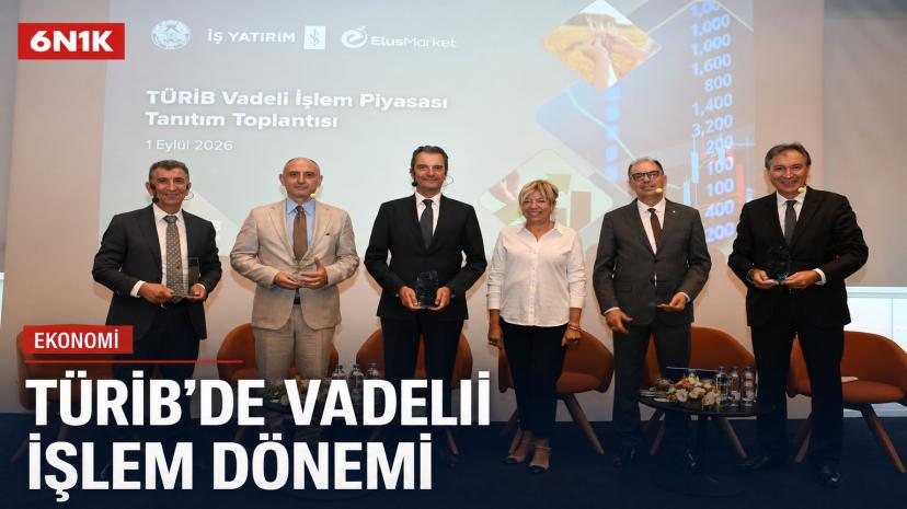 TÜRİB Vadeli İşlem Piyasası yıl sonunda devreye girecek