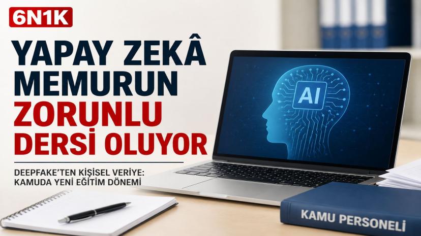 YAPAY ZEKÂ MEMURUN ZORUNLU DERSİ OLUYOR