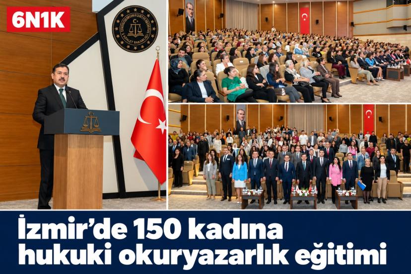 İzmir’de 150 kadına hukuki okuryazarlık eğitimi