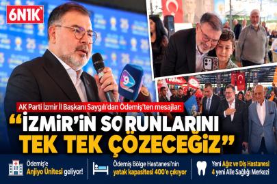 Saygılı’dan Ödemiş’te yeni dönem mesajı: “İzmir’in sorunlarını tek tek çözüme kavuşturacağız”